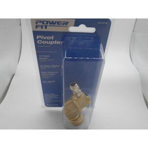 power fit pivot coupler 1/4" quick connect